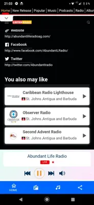 FM Radio Music, News, Podcasts android App screenshot 4